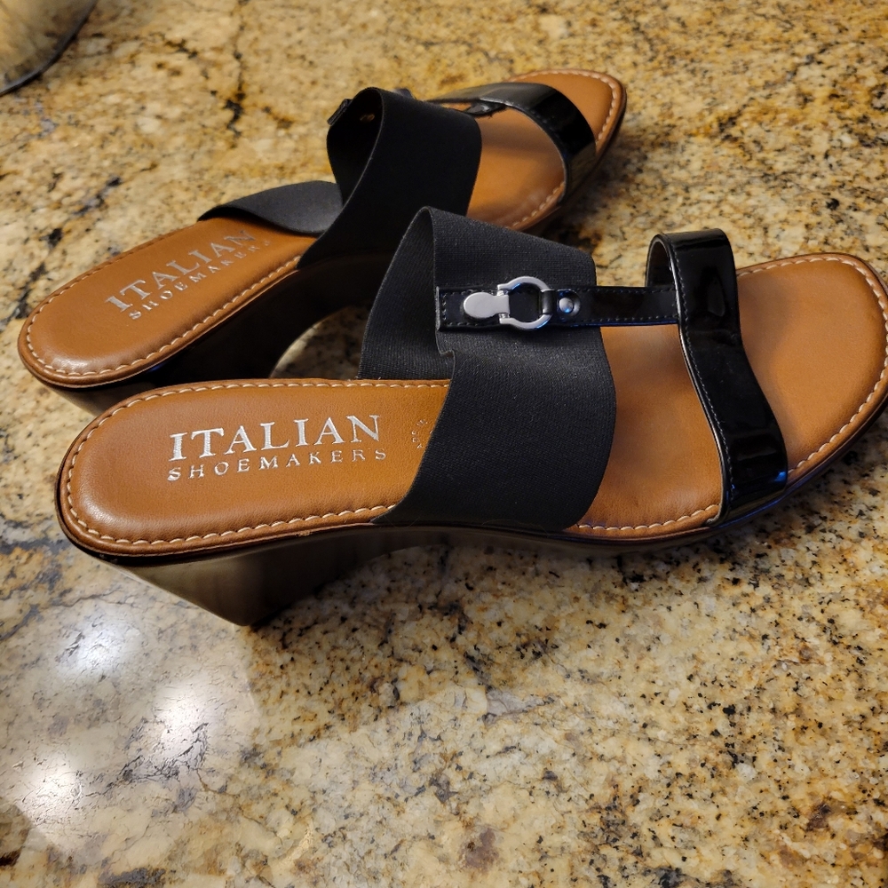 Italian Shoemaker Wedges Sandal size 9